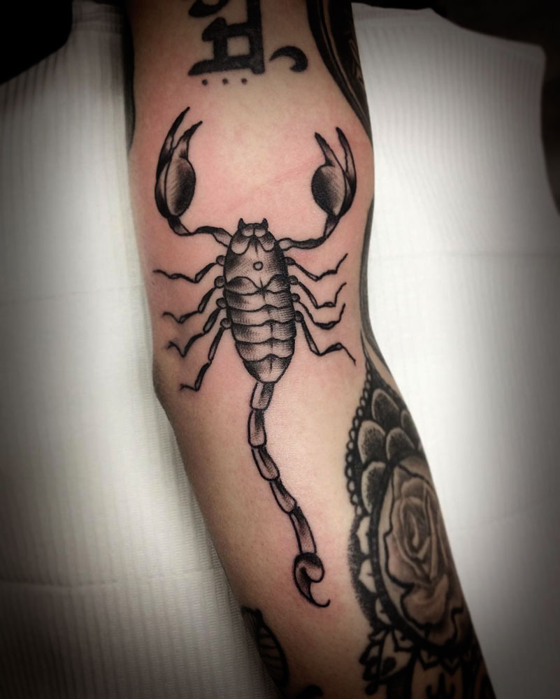 Discover 73 Neo Traditional Scorpion Tattoo Super Hot In Cdgdbentre