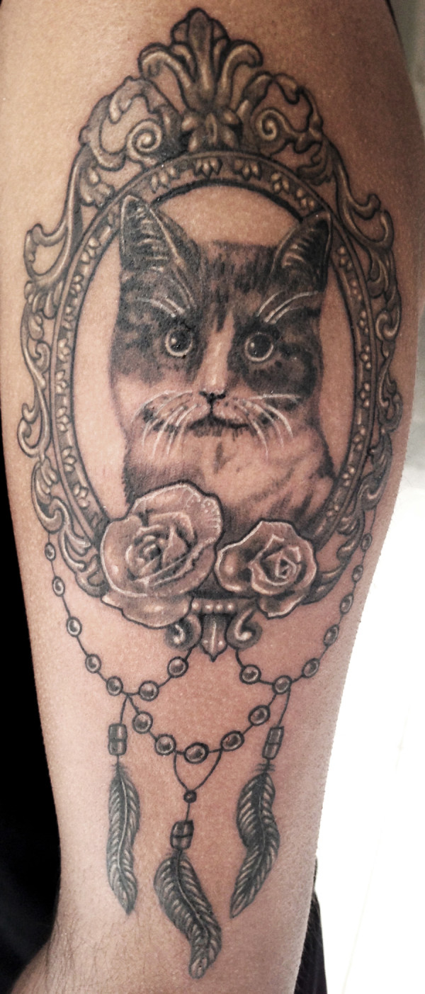Cat Portrait By Abby At Tattoo Abyss In