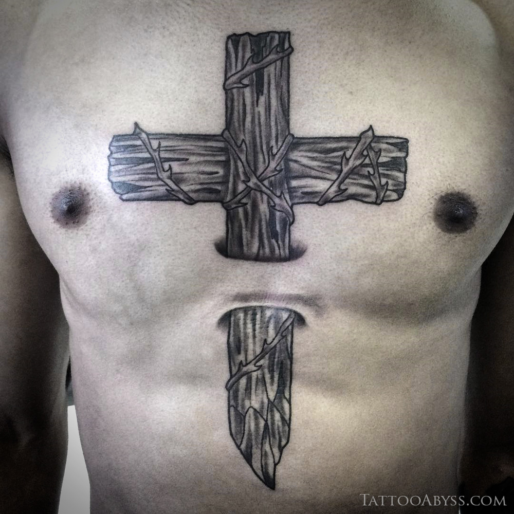 Details 80 chest cross tattoo designs  thtantai2