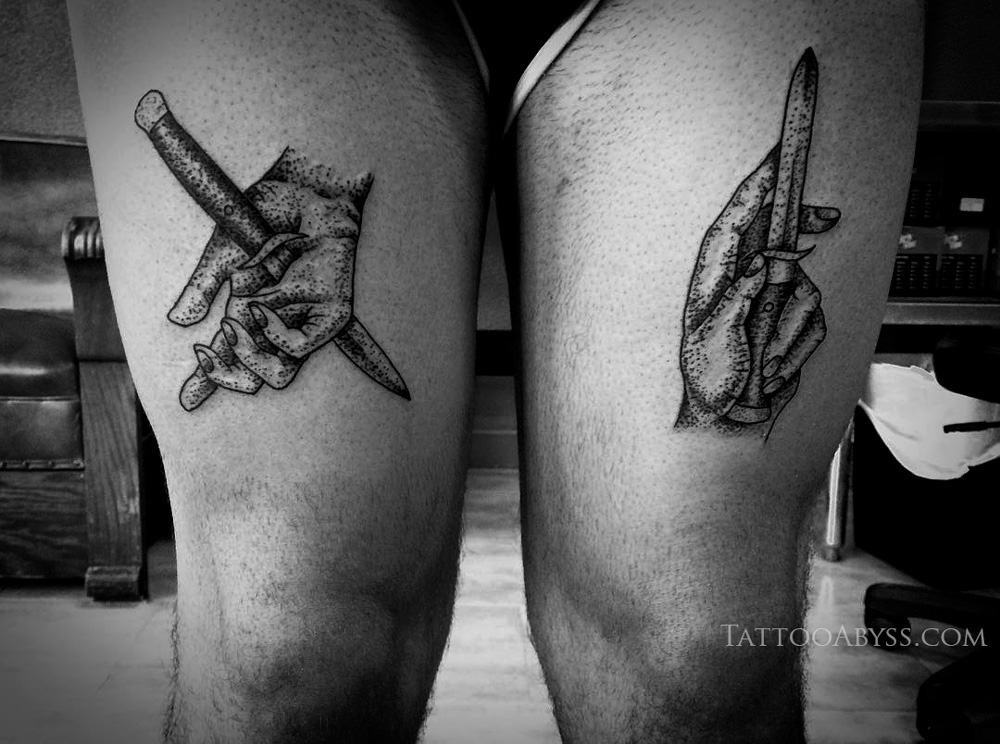 old-school-hands-dagger-dot-work-tattoo-abyss