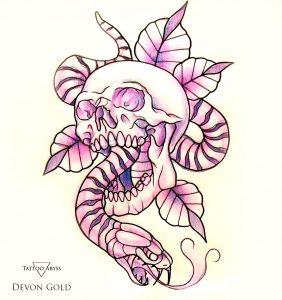 design-tattoo-skull-tiger-snake-tattoo-abyss