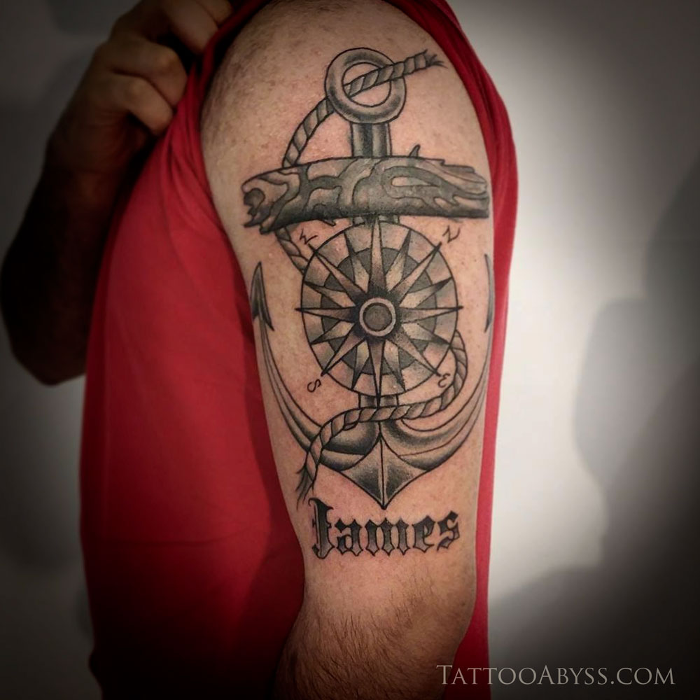 Traditional Anchor Tattoos - Cloak and Dagger Tattoo London