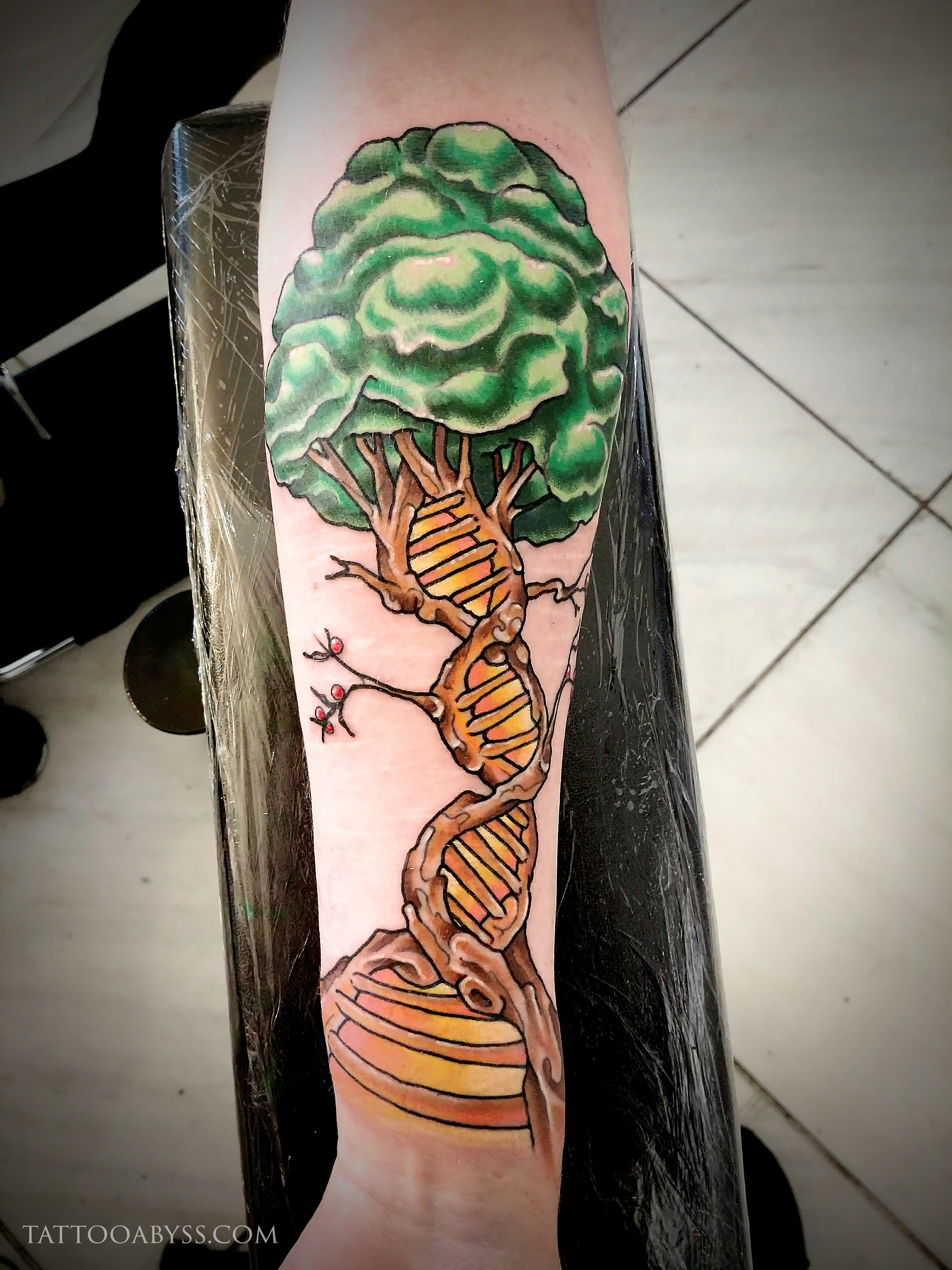 double-helix-trees-devon-tattoo-abyss
