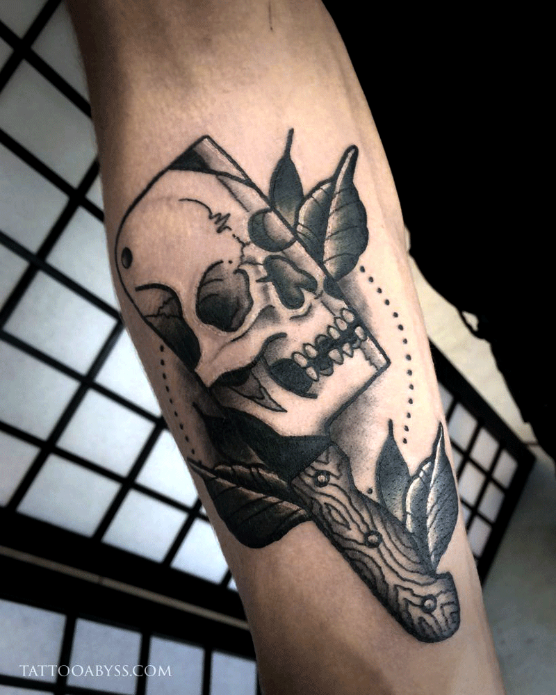 skull-cleaver-tattoo-abyss