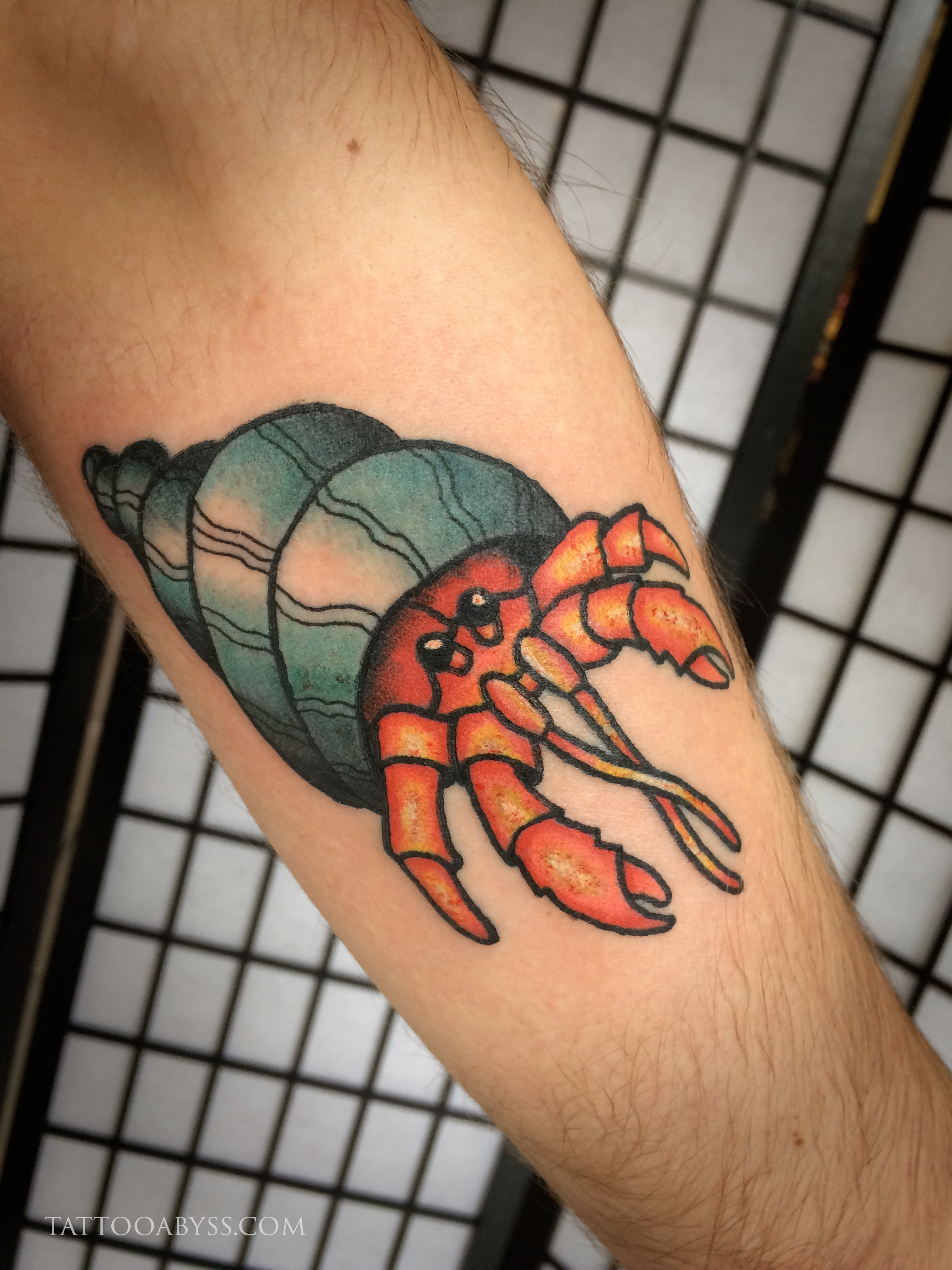Hermit Crab - Tattoo Abyss Montreal
