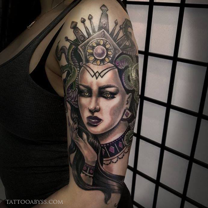 Medusa | Tattoo Abyss Montreal