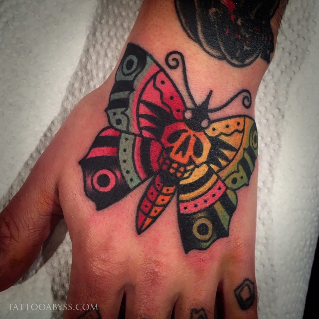 Death Moth - Tattoo Abyss Montreal