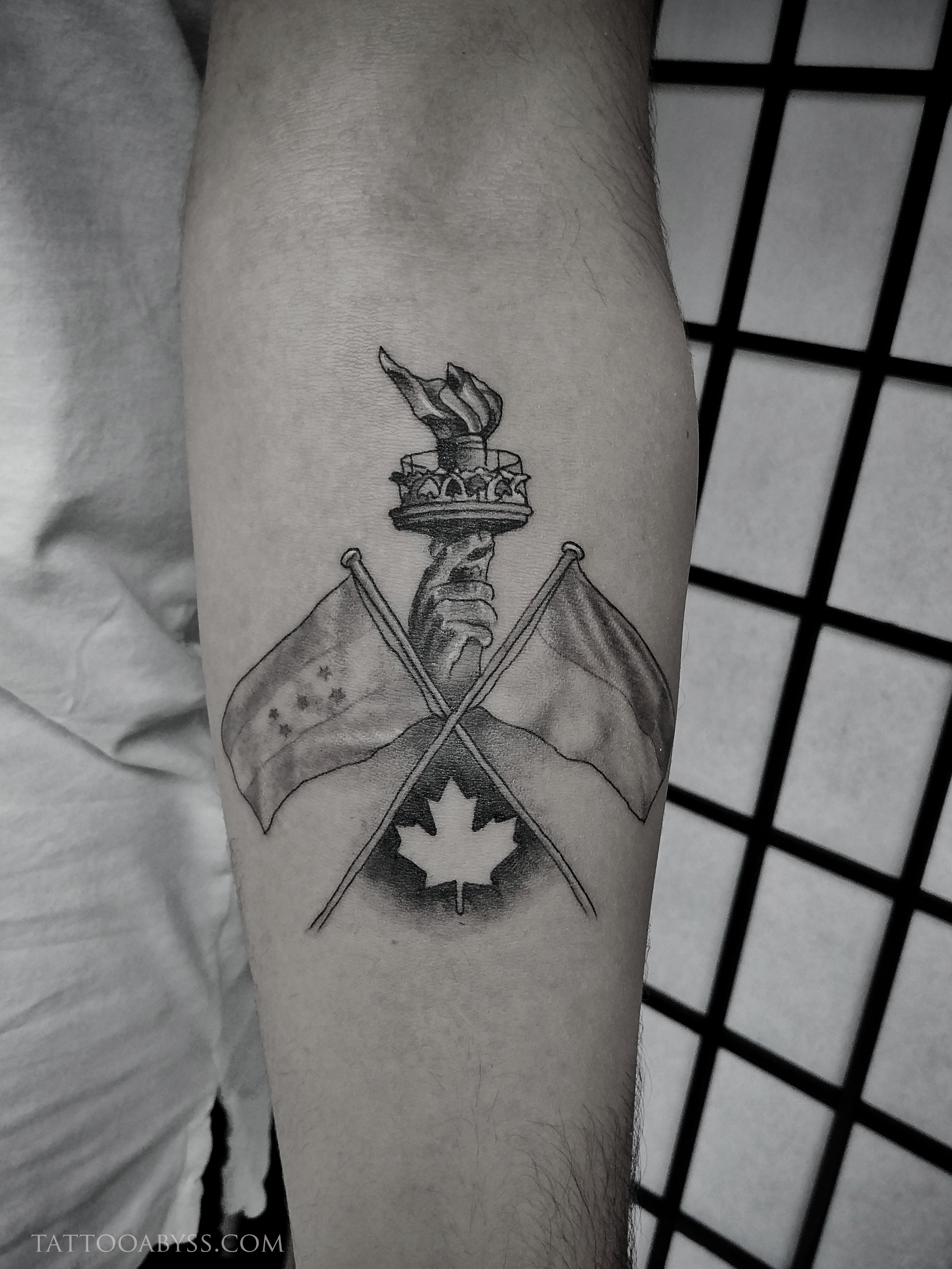 Tattoo of the Week: Canadian Flag... — Independent Tattoo - Dela-where?