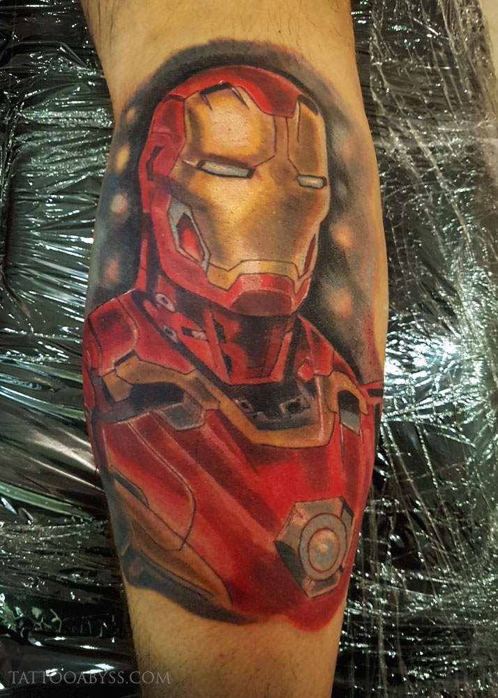 AI Image Generator Iron man tattoo