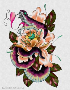 snake-peony-devon-tattoo-abyss