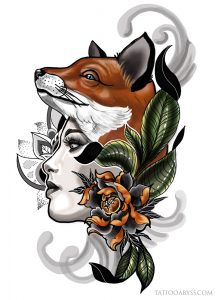 fox-lady-tattoo-abyss