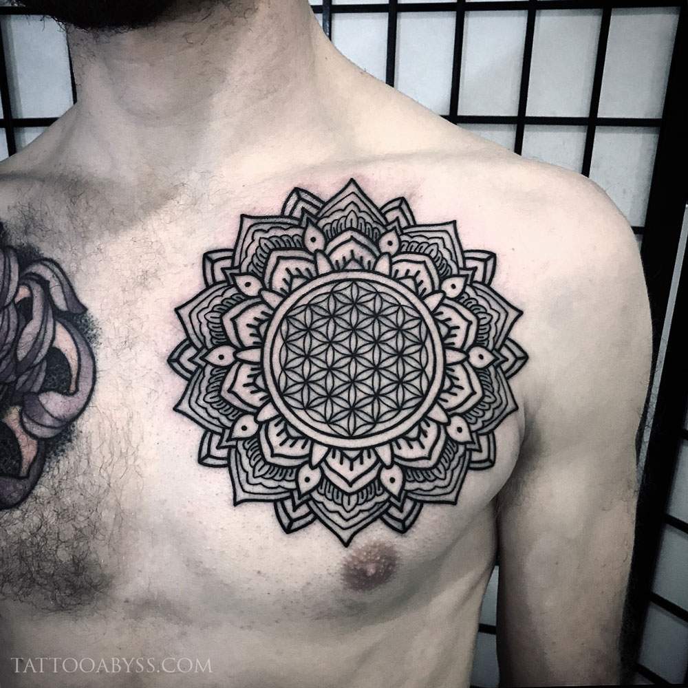 Men Shoulder Geometric Tribal Mandala Tattoo Design and Stencil Instant  Digital Download Tattoo Permit - Etsy Finland