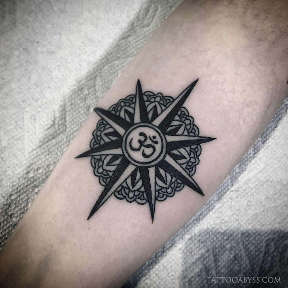 ohm-compass-adz-tattoo-abyss