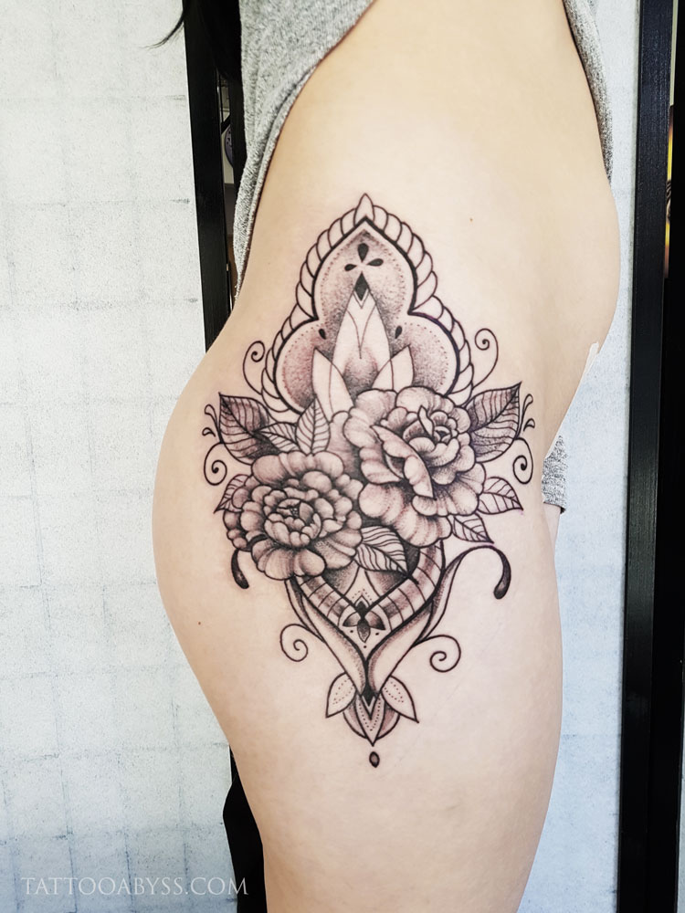 Ornate-peonies-abby-tattoo-abyss