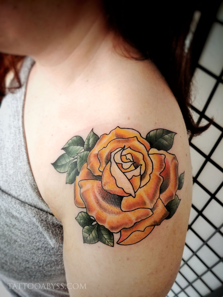 yellow-rose-devon-tattoo-abyss