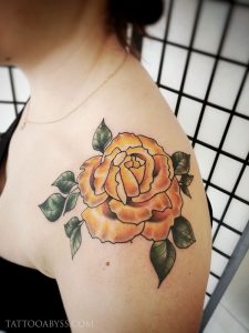 yellow-rose2-devon-tattoo-abyss