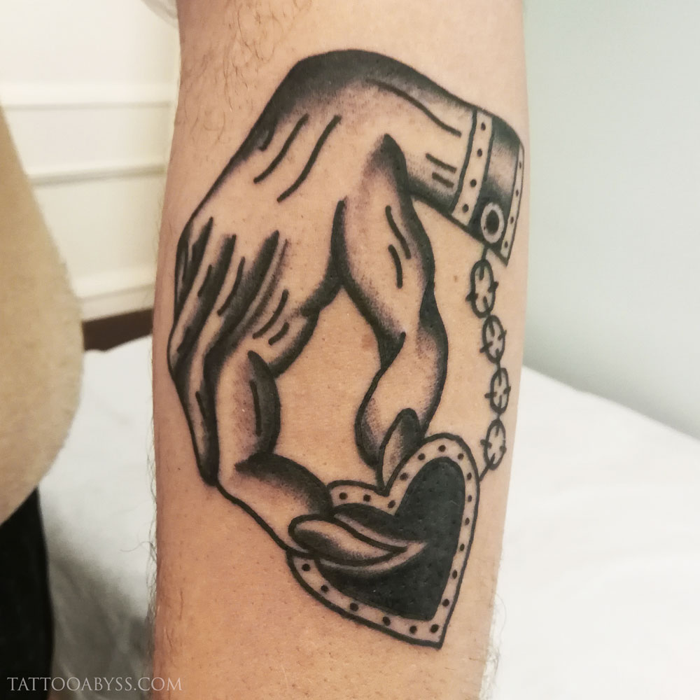 Staring Without Caring  prisoner of love tattoo by Toothtaker