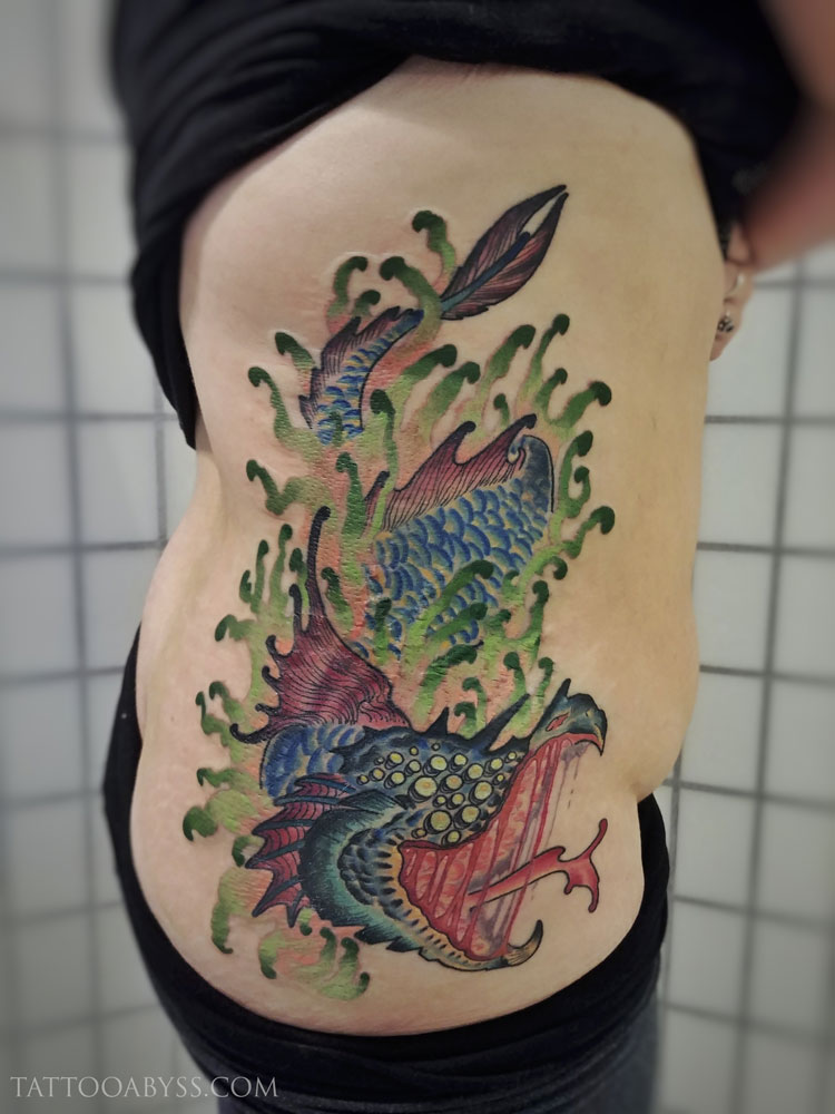 Sea Monster - Tattoo Abyss Montreal