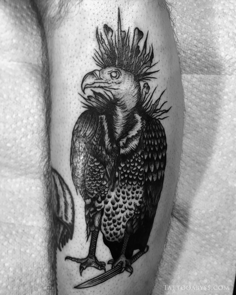 Birds tattoo by Tomasz Sugar Cukrowski | Post 7203