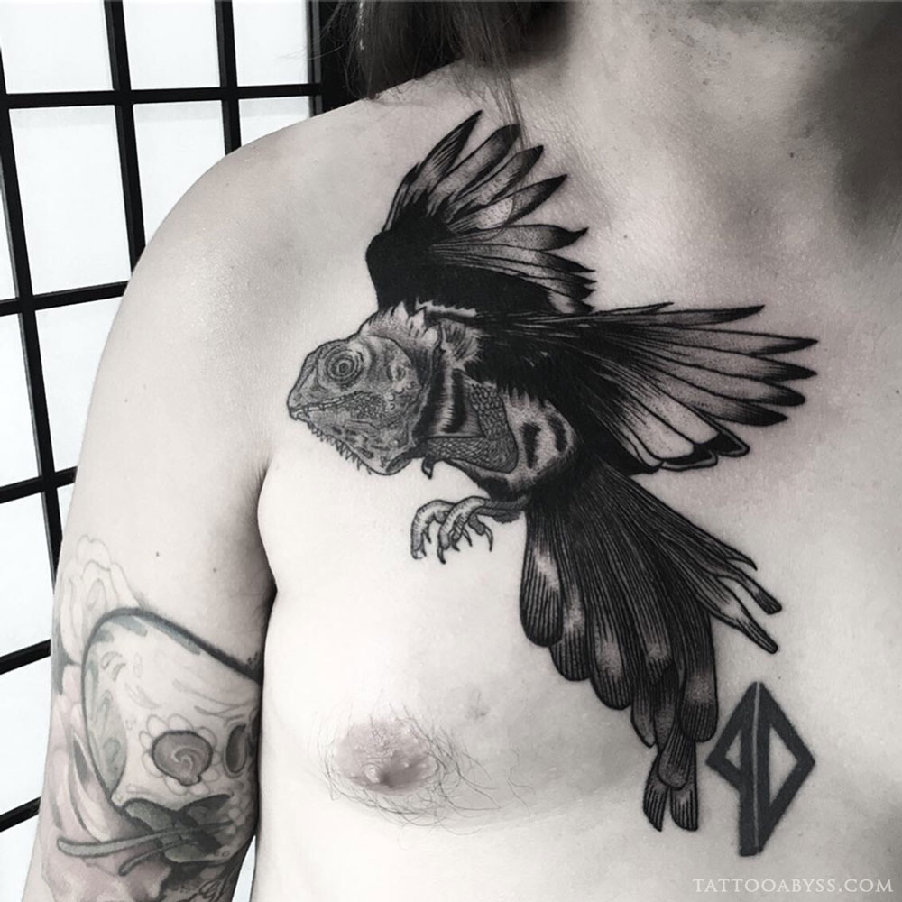 lizard-bird-hybrid-angel-tattoo-abyss