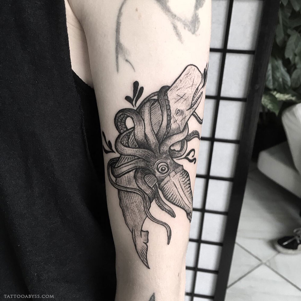 40 Cool Kraken Tattoos On Shoulder  Tattoo Designs  TattoosBagcom