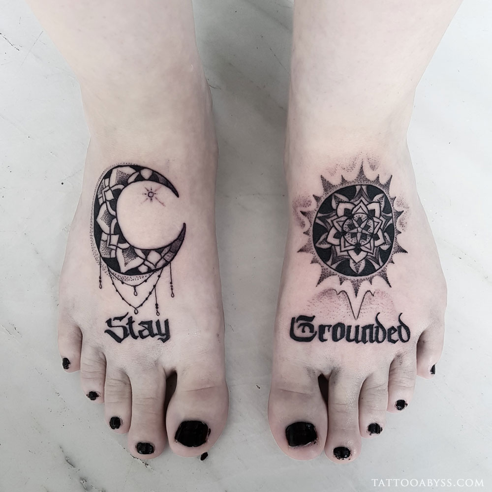 Mandala Moon  Tattooed Now 