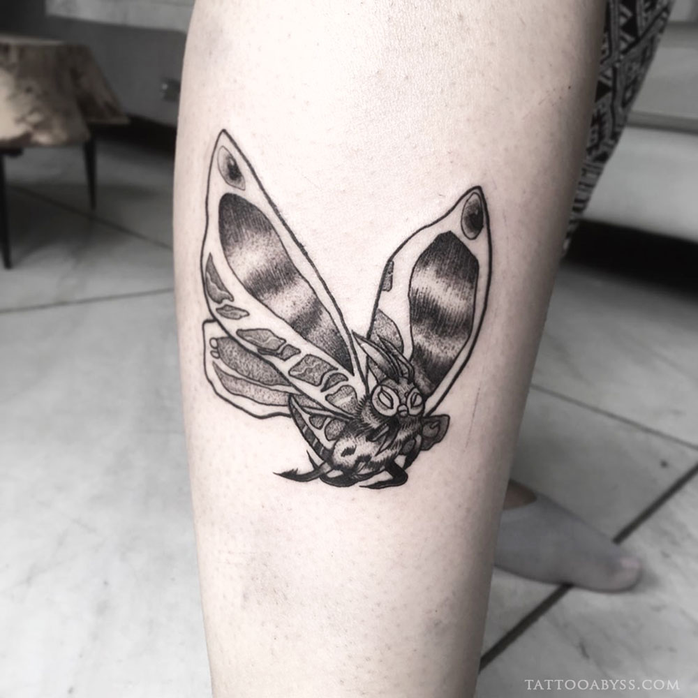 Mothra | Tattoo Abyss Montreal