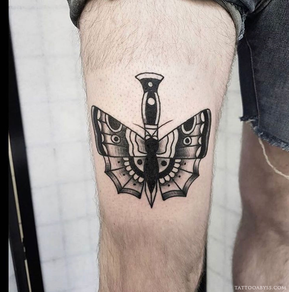 5 Knife And Dagger Tattoo Designs