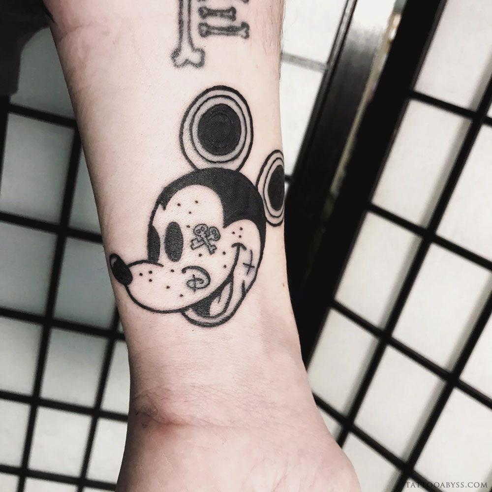 Mickey Mouse tattoo by Andrea Morales  Post 31833