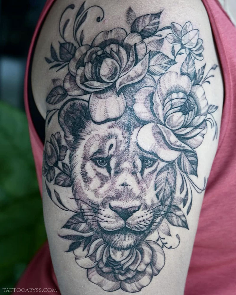 Lioness mandala tattoo designs and meaning  tattooers