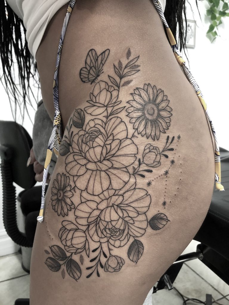 Butterfly-floral-Hip-tattoo-abyss-montreal-2