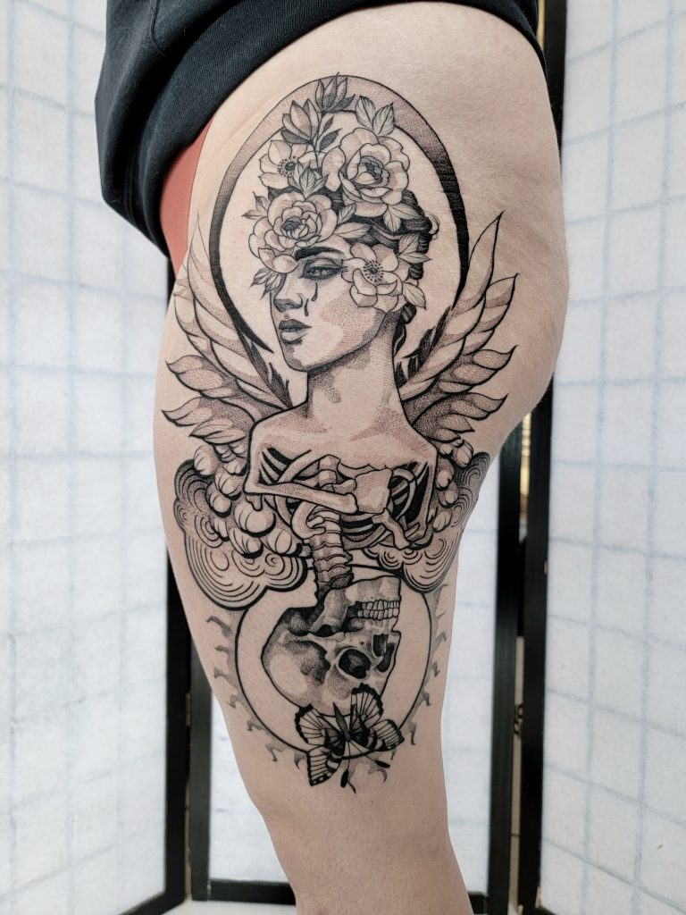 Life  Death  Tattoo Abyss Montreal
