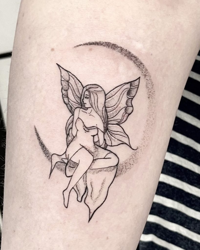 Gandalf Tattoo - Fairy (cover up) // 107