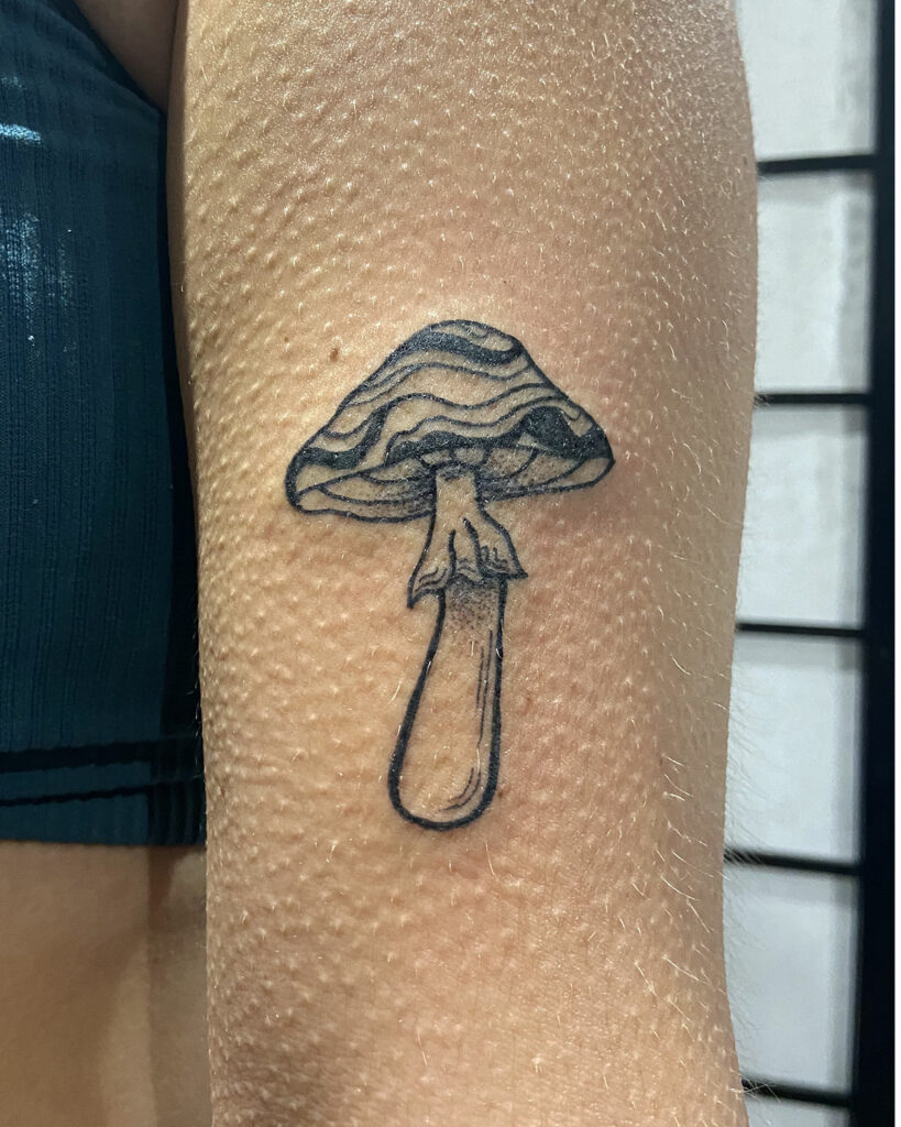 Mushroom - Tattoo Abyss Montreal