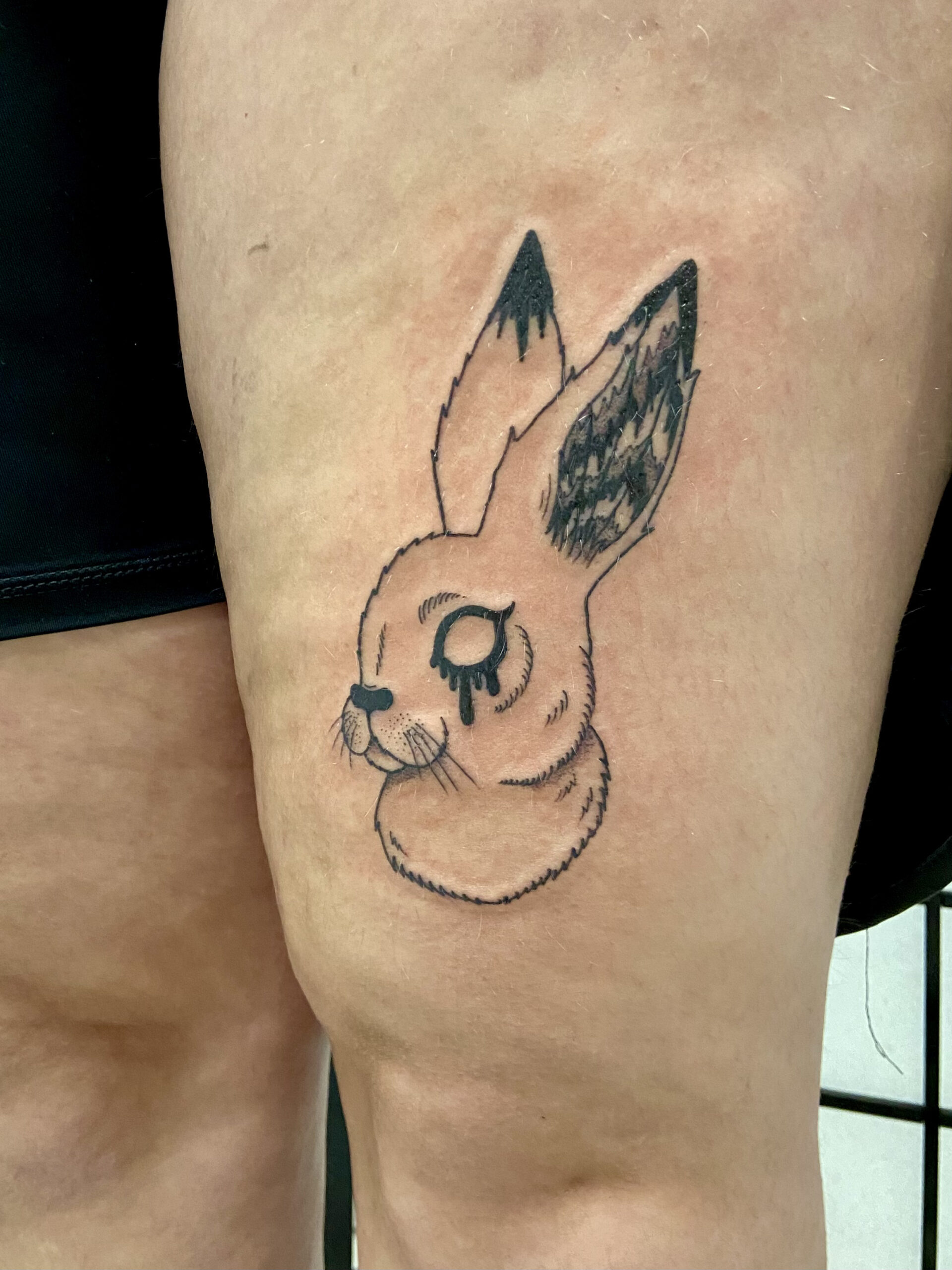I grew up with pet rabbits and finally got the tattoo to show my love for  them ❤️ : r/Bunnies