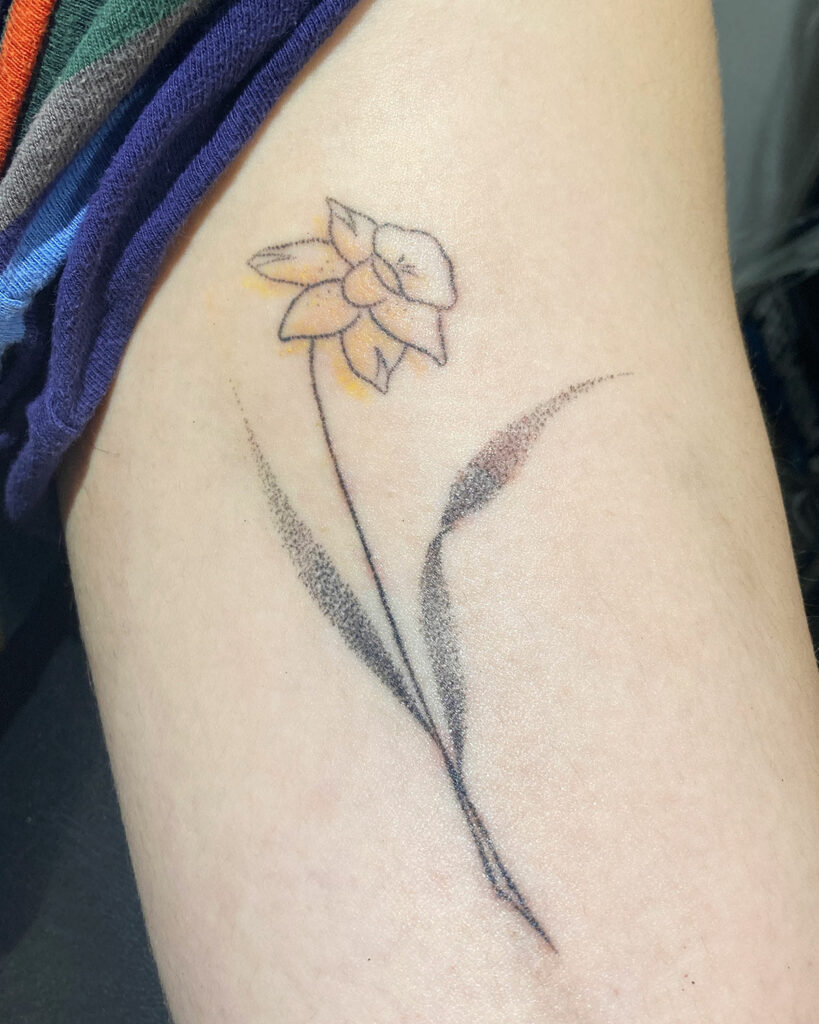 Daffodil Tattoo Ideas Sleeve | TikTok