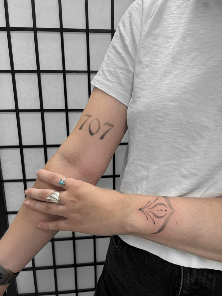 Amazing Couple ECG Tattoo Design On Side Wrist – Truetattoos